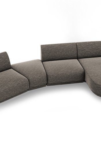 MICADONI  Modulsofa til hyre, Miley, 4 seter, 320x132x70