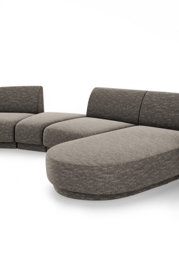 MICADONI  Modulsofa til hyre, Miley, 4 seter, 320x132x70