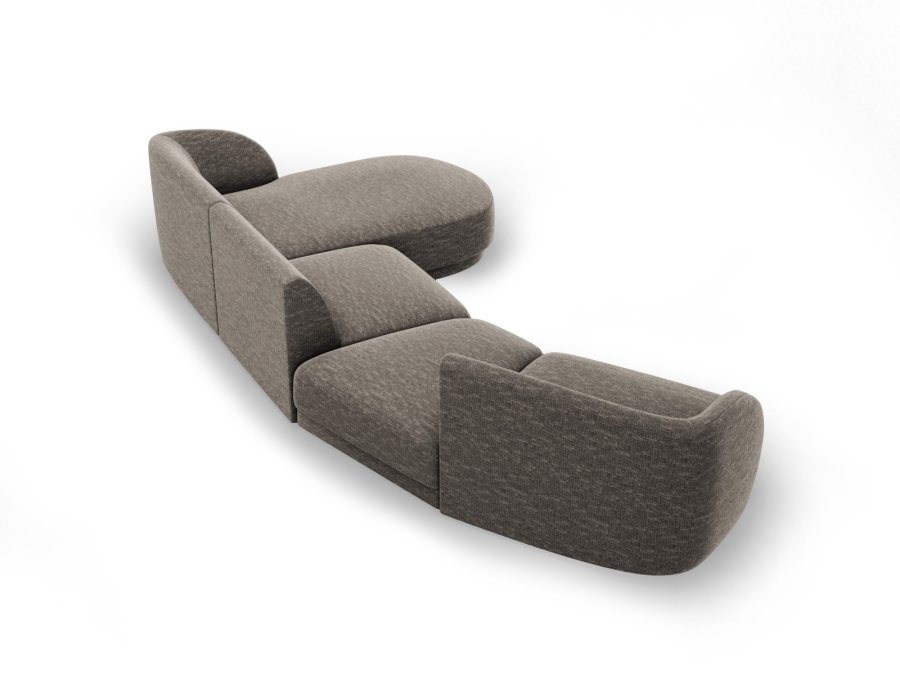 MICADONI  Modulsofa til hyre, Miley, 4 seter, 320x132x70