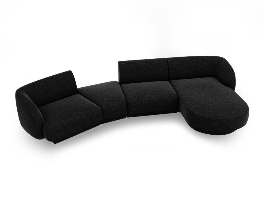MICADONI  Modulsofa til hyre, Miley, 4 seter, 320x132x70