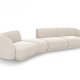 MICADONI  Modulsofa i flyel, venstre, Miley, 4 seter, 320x128x70