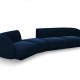 MICADONI  Modulsofa i flyel, venstre, Miley, 4 seter, 320x128x70