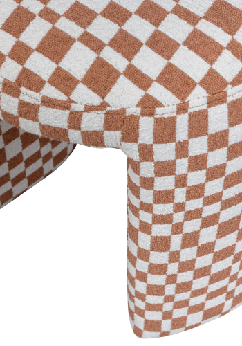 WOOOD CHARLIE POLSTERET SKAMMER MNSTER ORANGE