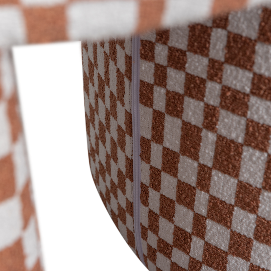 WOOOD CHARLIE POLSTERET SKAMMER MNSTER ORANGE