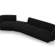 MICADONI  Modulsofa i flyel, venstre, Miley, 4 seter, 320x128x70