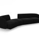 MICADONI  Modulsofa i flyel, venstre, Miley, 4 seter, 320x128x70