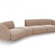 MICADONI  Modulsofa i flyel, venstre, Miley, 4 seter, 320x128x70
