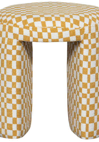 WOOOD CHARLIE POLSTERET SKAMUR TERNET MNSTER GUL