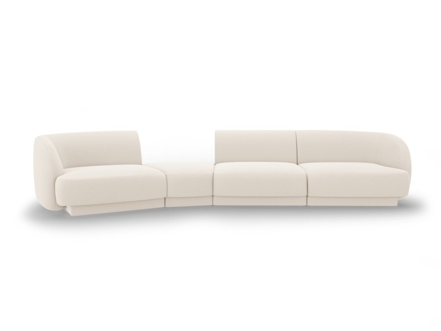 MICADONI  Modulsofa til venstre, Miley, 4 seter, 320x128x70