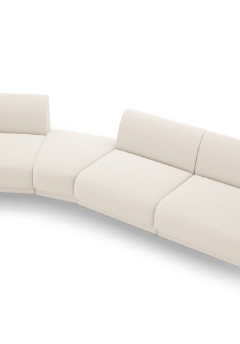 MICADONI  Modulsofa til venstre, Miley, 4 seter, 320x128x70