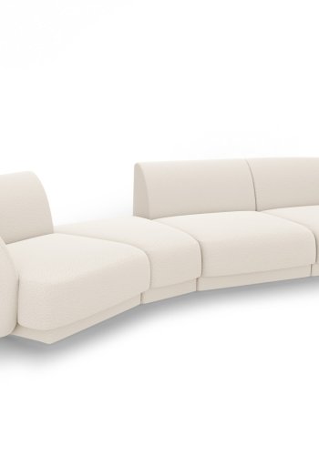MICADONI  Modulsofa til venstre, Miley, 4 seter, 320x128x70
