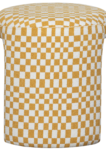 WOOOD CHARLIE POLSTERET SKAMUR TERNET MNSTER GUL