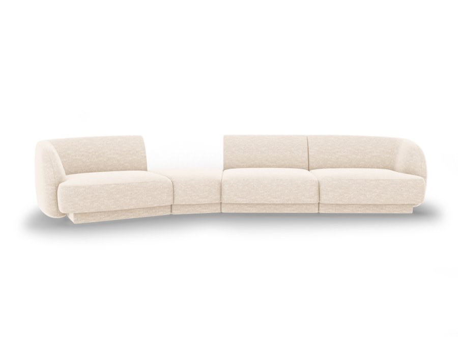 MICADONI  Modulsofa til venstre, Miley, 4 seter, 320x128x70