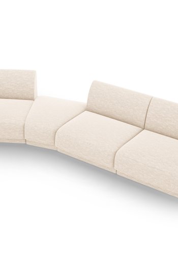 MICADONI  Modulsofa til venstre, Miley, 4 seter, 320x128x70