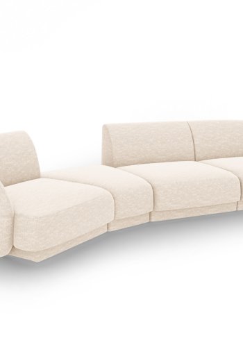 MICADONI  Modulsofa til venstre, Miley, 4 seter, 320x128x70