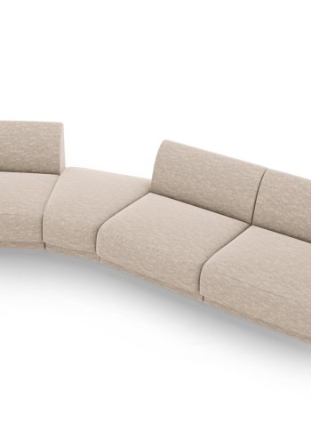 MICADONI  Modulsofa til venstre, Miley, 4 seter, 320x128x70