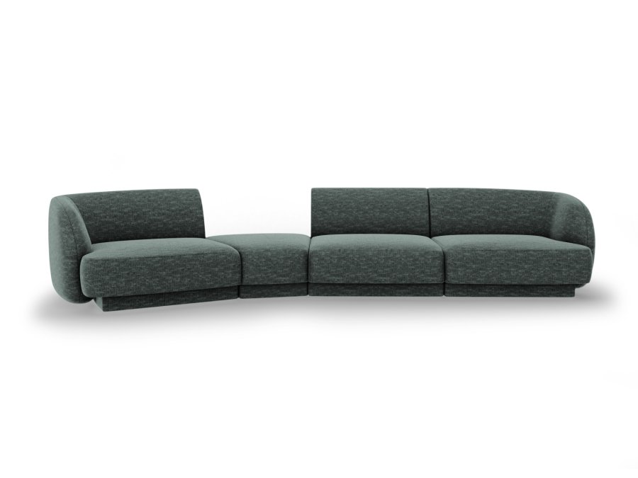 MICADONI  Modulsofa til venstre, Miley, 4 seter, 320x128x70