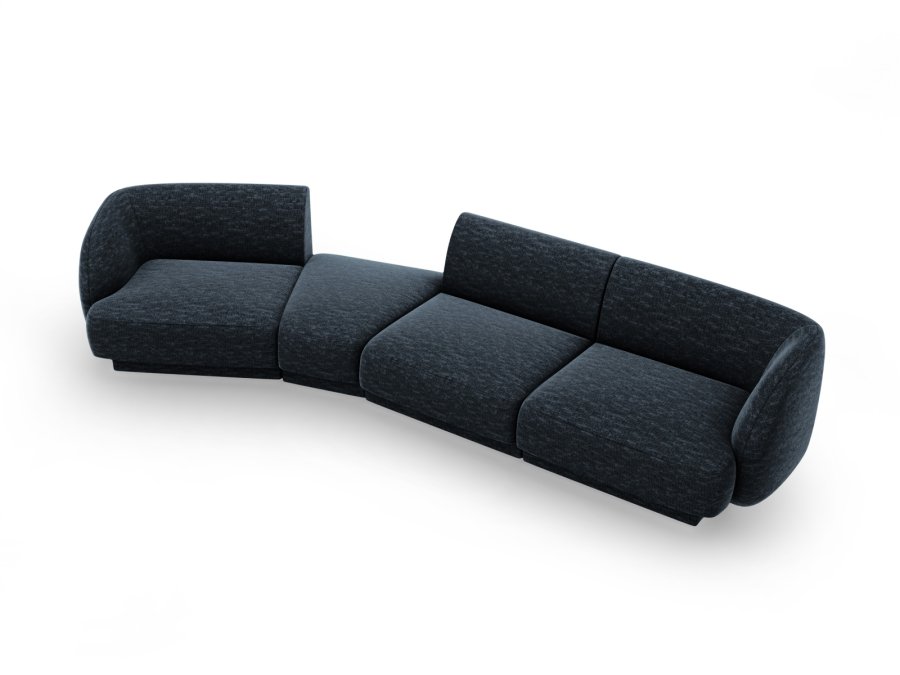 MICADONI  Modulsofa til venstre, Miley, 4 seter, 320x128x70
