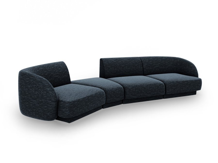MICADONI  Modulsofa til venstre, Miley, 4 seter, 320x128x70