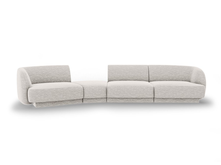 MICADONI  Modulsofa til venstre, Miley, 4 seter, 320x128x70