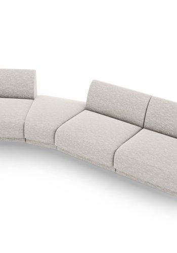 MICADONI  Modulsofa til venstre, Miley, 4 seter, 320x128x70