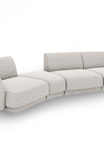 MICADONI  Modulsofa til venstre, Miley, 4 seter, 320x128x70