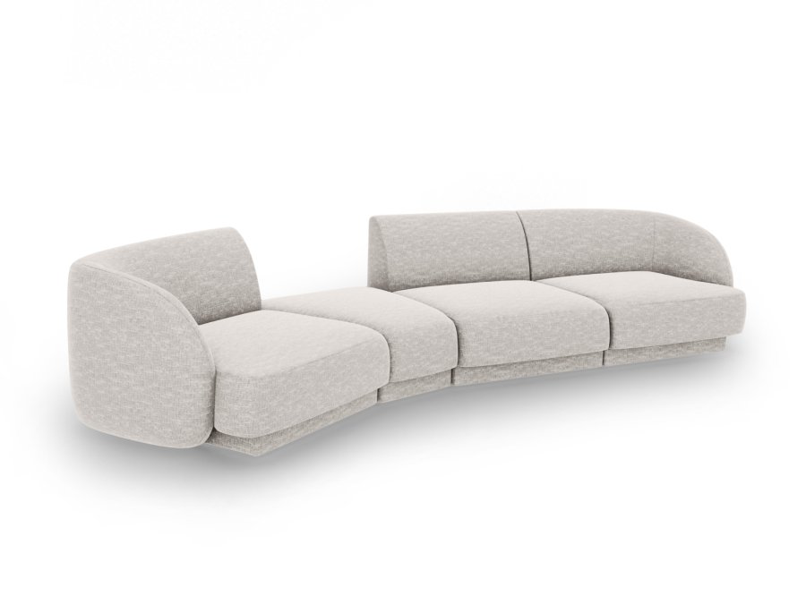 MICADONI  Modulsofa til venstre, Miley, 4 seter, 320x128x70