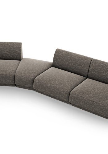 MICADONI  Modulsofa til venstre, Miley, 4 seter, 320x128x70