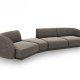 MICADONI  Modulsofa til venstre, Miley, 4 seter, 320x128x70