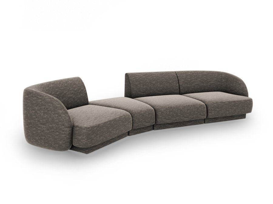 MICADONI  Modulsofa til venstre, Miley, 4 seter, 320x128x70