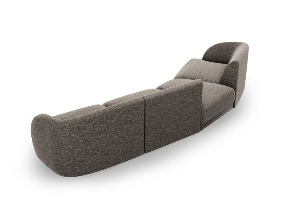 MICADONI  Modulsofa til venstre, Miley, 4 seter, 320x128x70