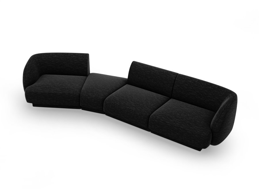 MICADONI  Modulsofa til venstre, Miley, 4 seter, 320x128x70