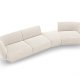 MICADONI  Modulsofa i flyel til hyre, Miley, 4 seter, 320x128x70