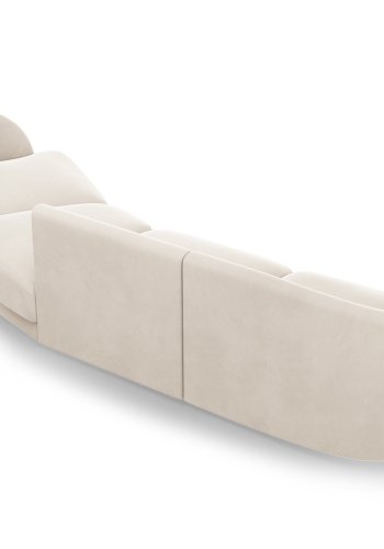 MICADONI  Modulsofa i flyel til hyre, Miley, 4 seter, 320x128x70