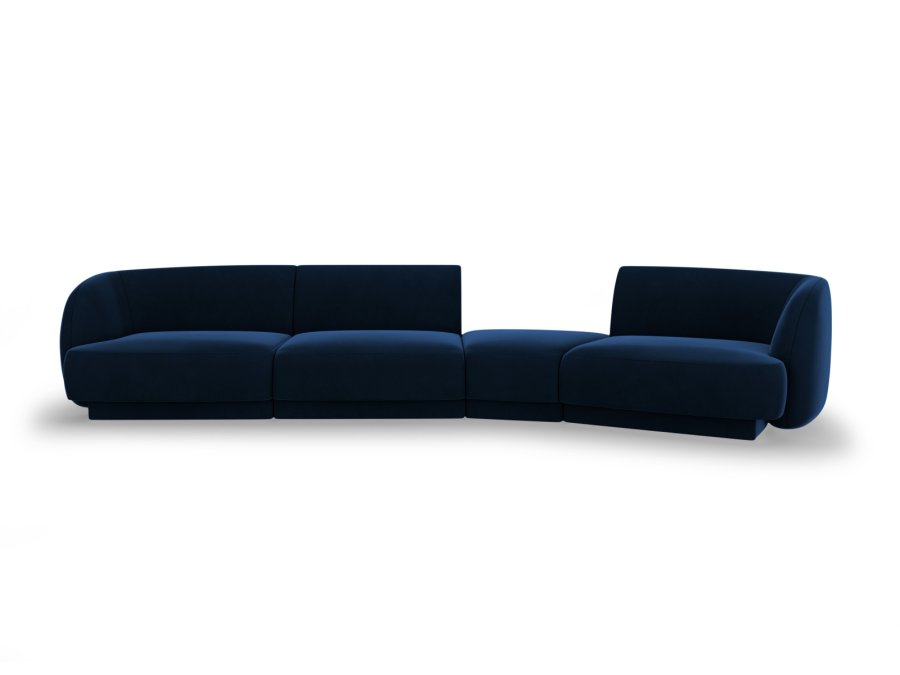 MICADONI  Modulsofa i flyel til hyre, Miley, 4 seter, 320x128x70