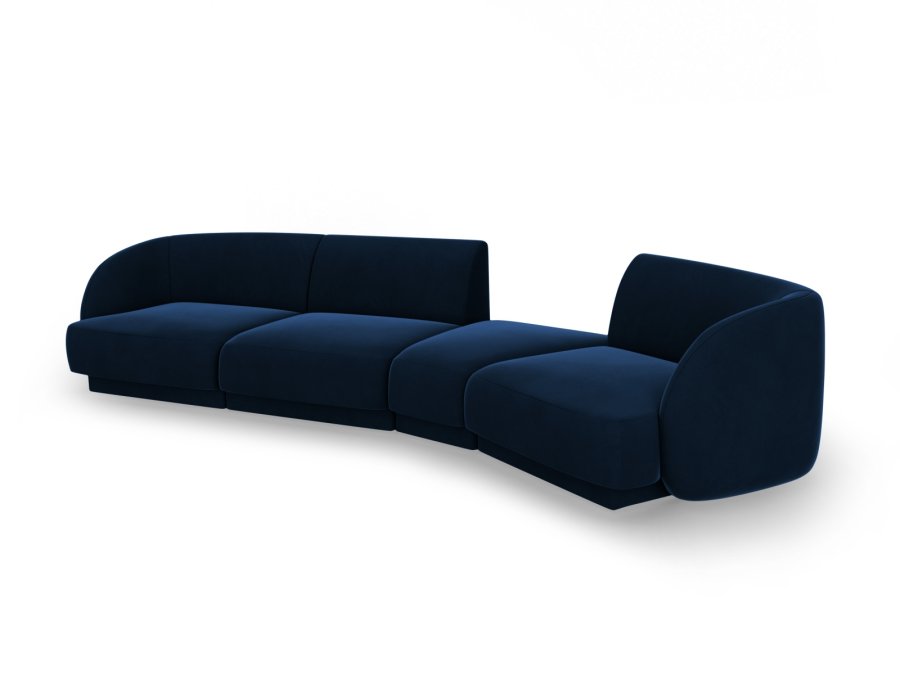 MICADONI  Modulsofa i flyel til hyre, Miley, 4 seter, 320x128x70
