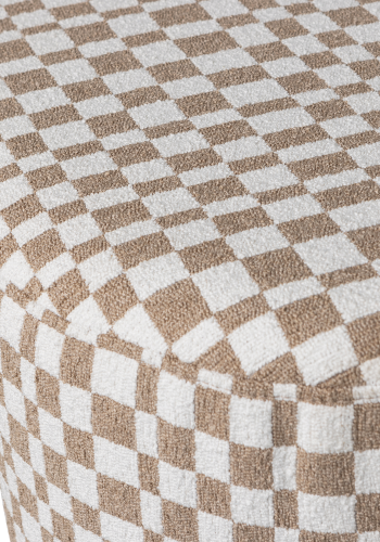 WOOOD JACOB BÄNK MÖNSTERAD RUTIGT SANDGRÖNT