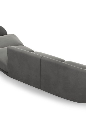 MICADONI  Modulsofa i flyel til hyre, Miley, 4 seter, 320x128x70