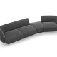 MICADONI  Modulsofa i flyel til hyre, Miley, 4 seter, 320x128x70