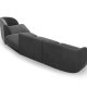 MICADONI  Modulsofa i flyel til hyre, Miley, 4 seter, 320x128x70