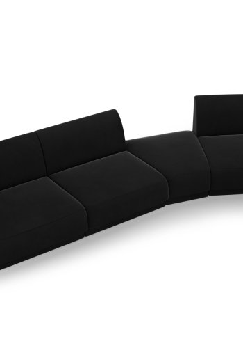 MICADONI  Modulsofa i flyel til hyre, Miley, 4 seter, 320x128x70