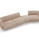 MICADONI  Modulsofa i flyel til hyre, Miley, 4 seter, 320x128x70