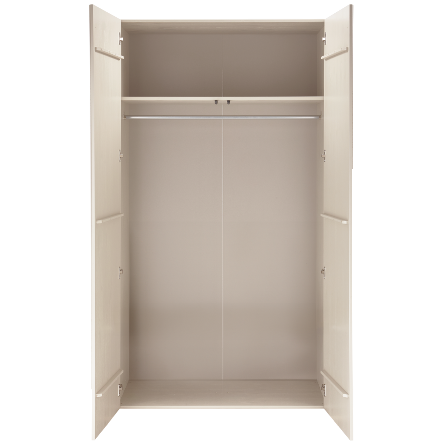 WOOOD RAIN GARDEROB MED 2 DÖRRAR I FURU [fsc]