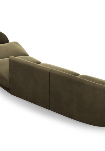 MICADONI  Modulsofa i flyel til hyre, Miley, 4 seter, 320x128x70