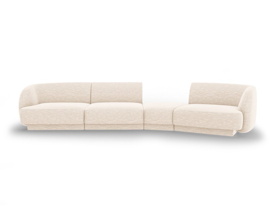 MICADONI  Modulsofa til hyre, Miley, 4 seter, 320x128x70