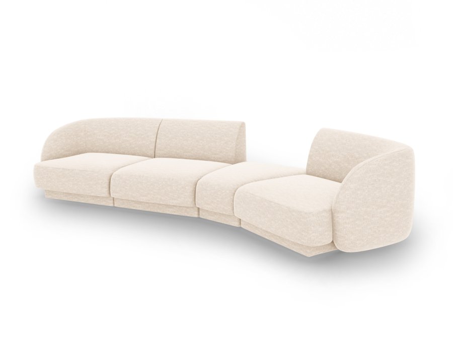 MICADONI  Modulsofa til hyre, Miley, 4 seter, 320x128x70