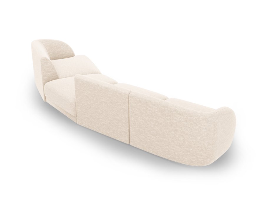 MICADONI  Modulsofa til hyre, Miley, 4 seter, 320x128x70