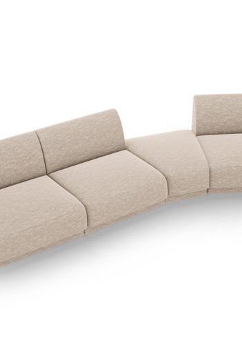 MICADONI  Modulsofa til hyre, Miley, 4 seter, 320x128x70