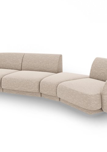 MICADONI  Modulsofa til hyre, Miley, 4 seter, 320x128x70