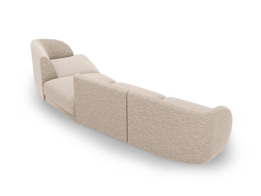 MICADONI  Modulsofa til hyre, Miley, 4 seter, 320x128x70